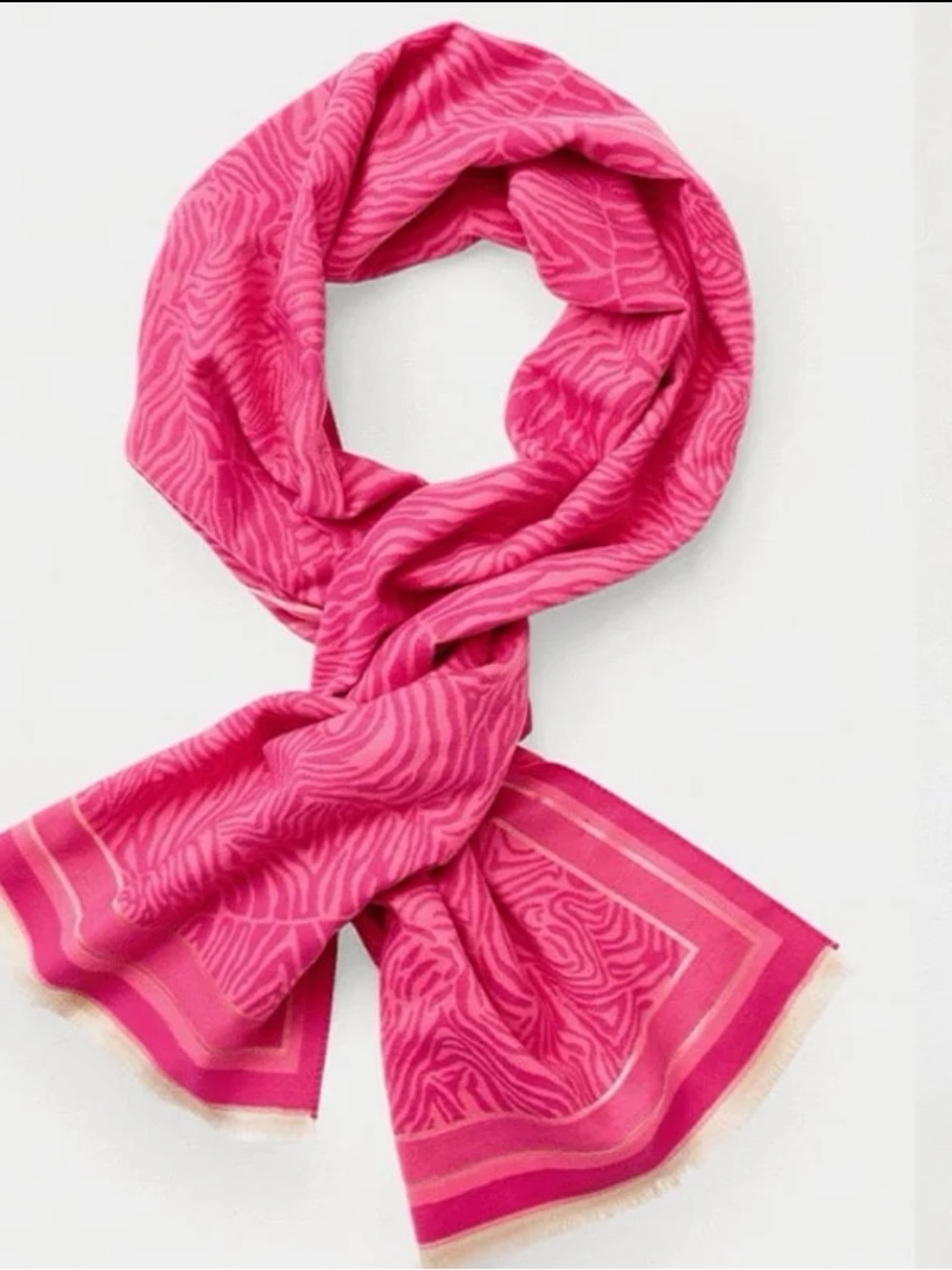 Lilly Pulitzer Scarf/Wrap: Camouflage Catwalk in Pink Aster